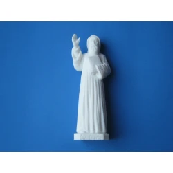 Figurka Świętego Charbela z alabastru 18 cm